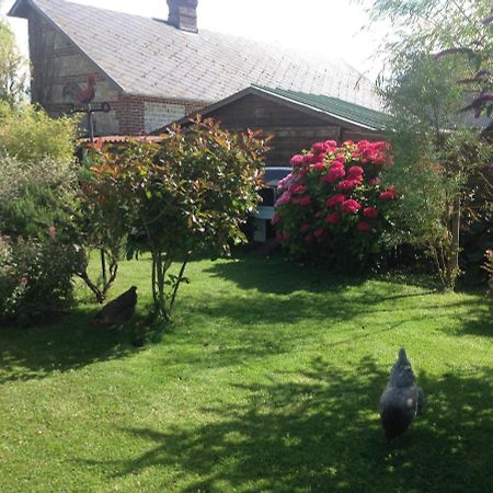 Le Jardin Des Poules Bed and Breakfast Thiétreville Esterno foto